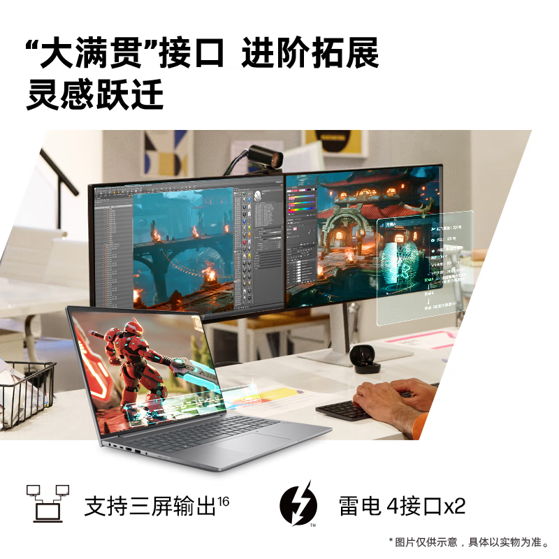 99% new HP vs. 99 16-inch independent display high-performance AI business laptop Core 2nd generation Ultra7 255H RTX5060 32G 1T 2.5K screen