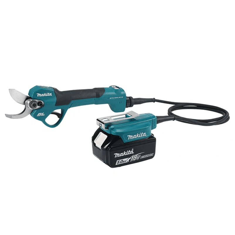 Makita (MAKITA) DUP180Z rechargeable fruit tree scissors electric scissors garden fruit tree pruning branches 18V lithium battery brushless Makita DUP180Z set 6.0AH two batteries and one charge (National Alliance