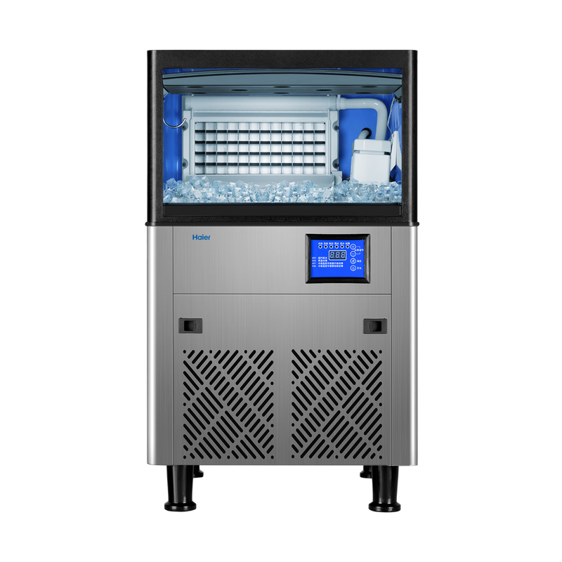 Haier ice machine large commercial milk tea shop large capacity fully automatic ice cube making machine Nissan 40 ice trays 36KG IMY-36DLISS