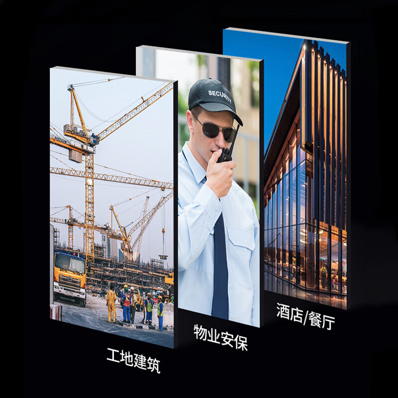 TUQIANG Mini Intercom Earhook Micro Intercom Hotel Restaurant Beauty Salon 4S Shop Service Outdoor Long Battery Life 5G Version National Intercom + Unlimited Distance