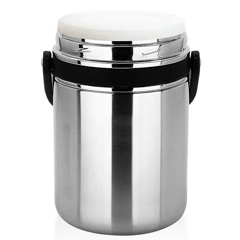 MAXCOOK 304 stainless steel thermal insulation pot lunch box 2.5L vacuum insulation portable with insulation bag MCTG-477