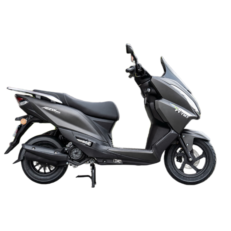 Flying Eagle Angel Eye 150 pedal fuel motorcycle for home transportation, fuel-saving, long range, cost-effective, matte gray, 25 models