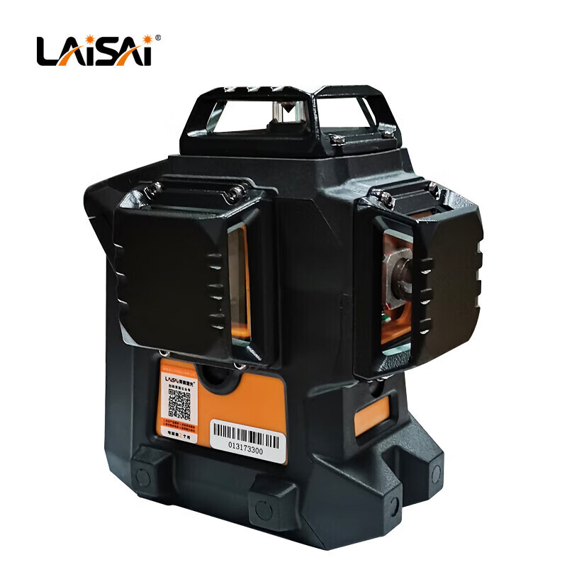 Laser level meter strong light thin line green light 12-line wall-mounted meter LSG667P high-precision outdoor measuring instrument green light 12-line factory standard