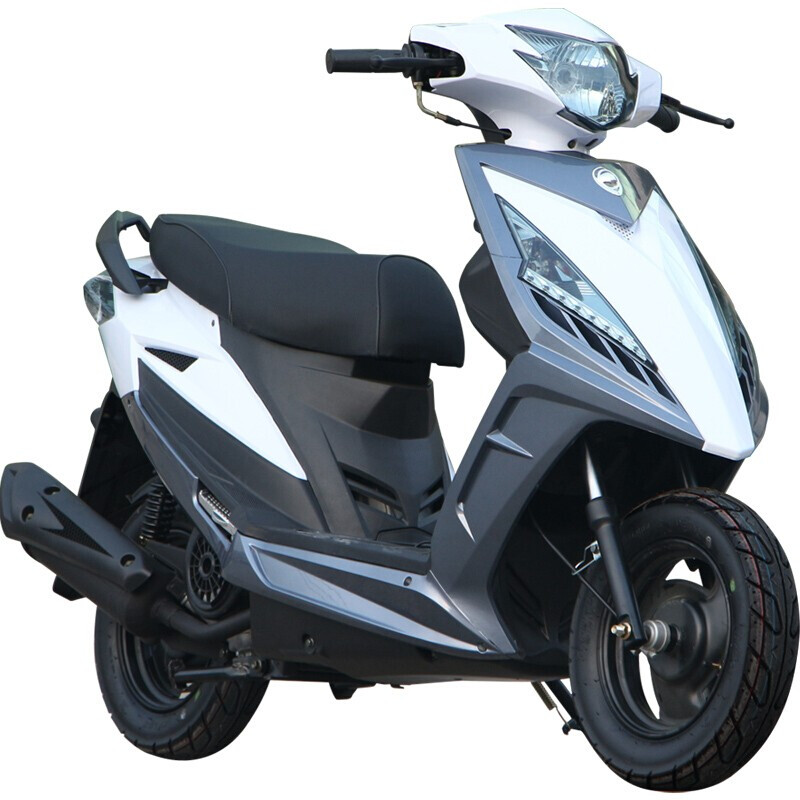 Jiefan (JF) battle speed scooter motorcycle scooter moped street car 125cc fuel mobility scooter matte black standard model