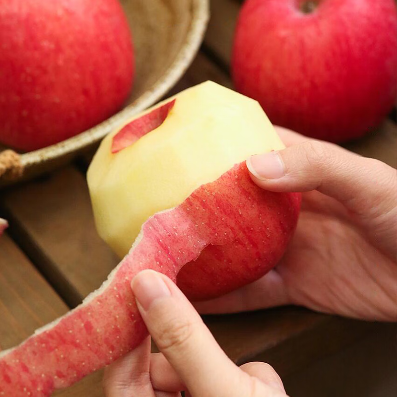 Jingxiansheng Xinjiang Aksu Apple 4.5 catties single fruit 75mm+ fresh fruit direct from the source with free shipping