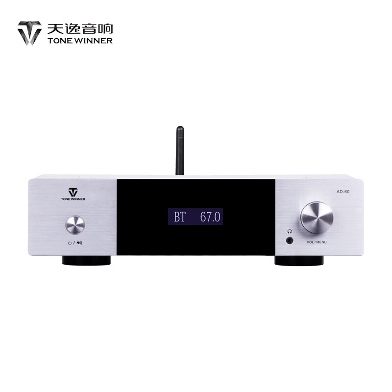 Tianyi (Winner) AD-60 Class A and B small HiFi amplifier multifunctional 5.0 Bluetooth amplifier home wireless digital player fever-grade HiFi amplifier AD-60 black (direct from JD Logistics)
