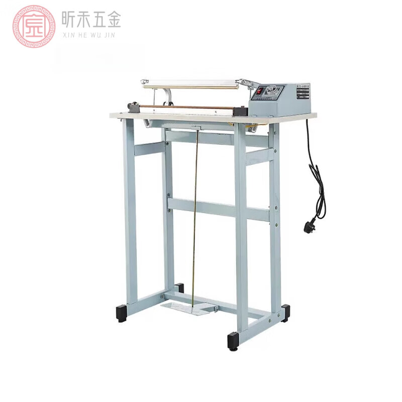 Huitai foot-operated sealing machine tea moon cake film aluminum foil foot-operated packaging machine continuously heats non-woven fabrics to shrink and cut plastic-sealed food. Ordinary type SF-B300 (sealing width 3 mm) 10m