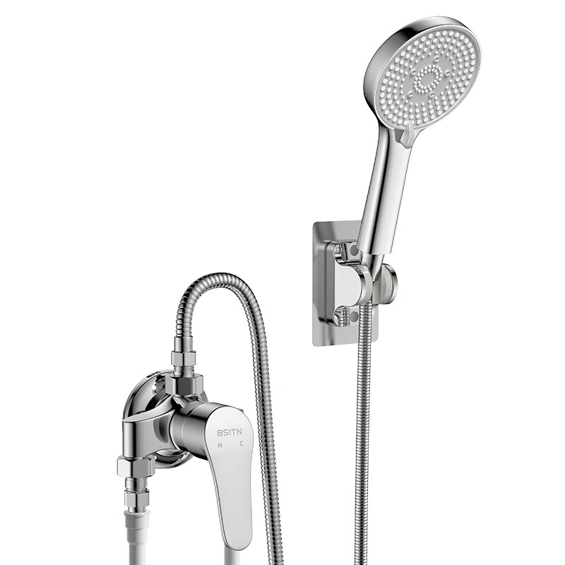 BSITN shower faucet set exposed mixing valve bathroom bathroom hot and cold shower set B112