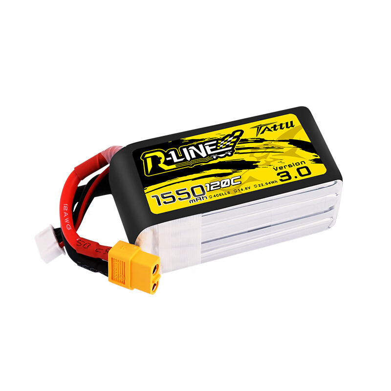 Grignard Brick R-LINE 3.0 V3 1550mAh 120C 4S 14.8V XT60 plug fpv 5-inch traversing machine ducted battery