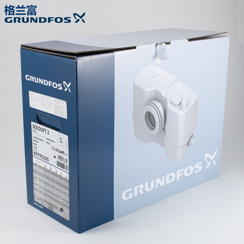 GRUNDFOS sewage lifter original imported fully automatic sewage pump rear straight discharge with reamer WC-3