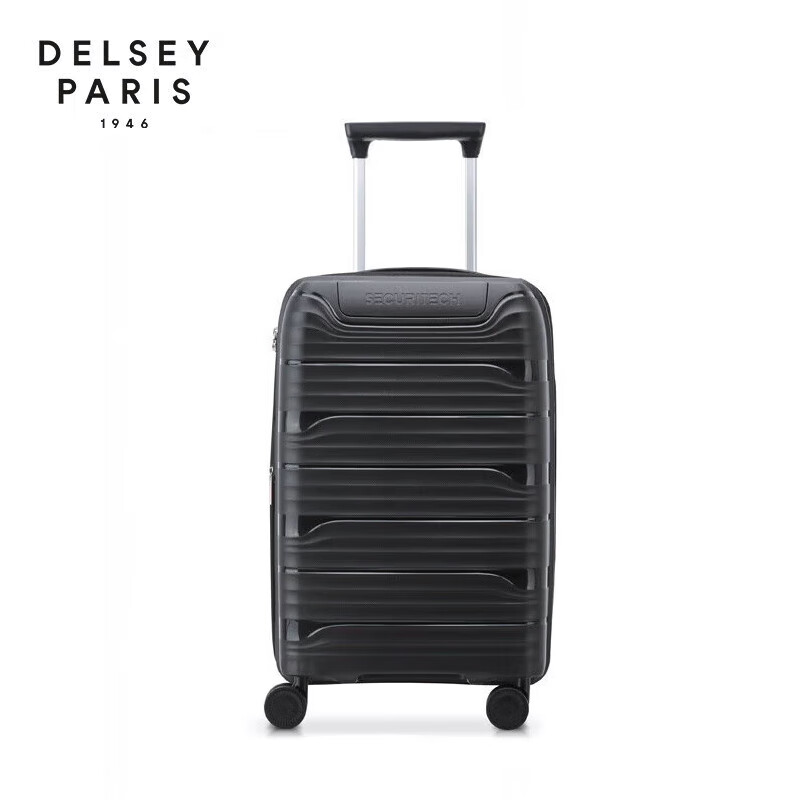 DELSEY Trolley Case French Ambassador Suitcase 20 Inch Carry-on Case SECURITECH Password Suitcase