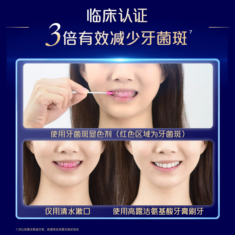 Colgate amino acid toothpaste 90g*2 special fluoride toothpaste for gum recession, protects gums, solidifies teeth, removes stains, removes yellowing and removes bad breath