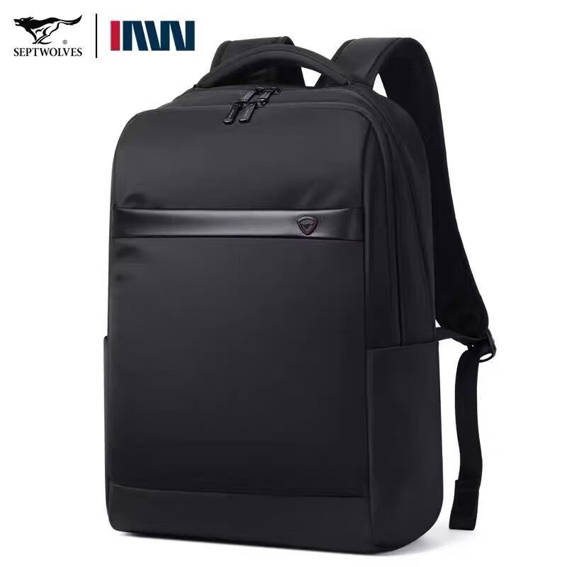 Septwolves backpack men's backpack computer bag large capacity business commuting function 25 new men's bag