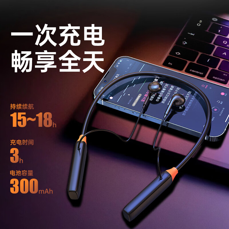 Royy live broadcast monitoring wireless earphones, anchor pk dedicated wireless sound card ear return, live broadcast directional sound transmission professional stereo dedicated hanging neck earphones