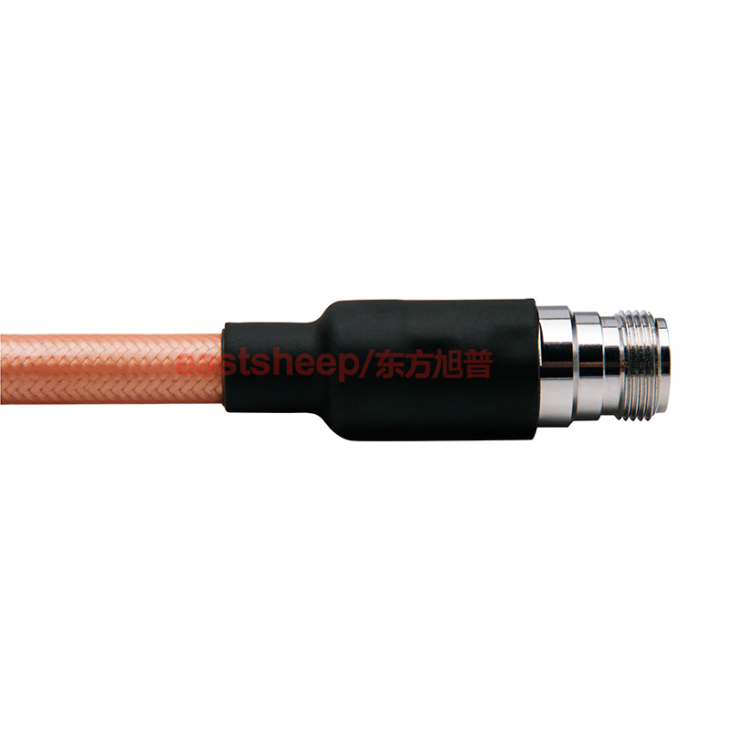 Dongfang Xupu RG393 silver-plated connecting cable L29/N-JK DIN 7/16 male to N female high power cable RG393-L29/N-JK 4m