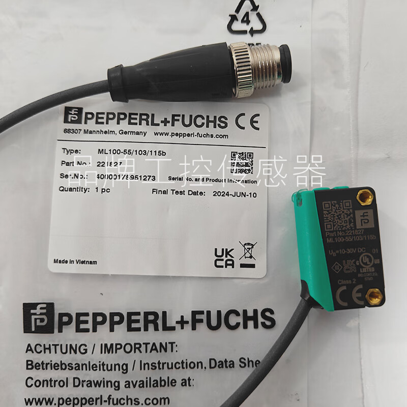 Original Pepperl+Fuchs photoelectric switch ML100-8-1000-RT/102/115 ML100-55/103/115b ML8-8-HGU-220-RT/59/1035