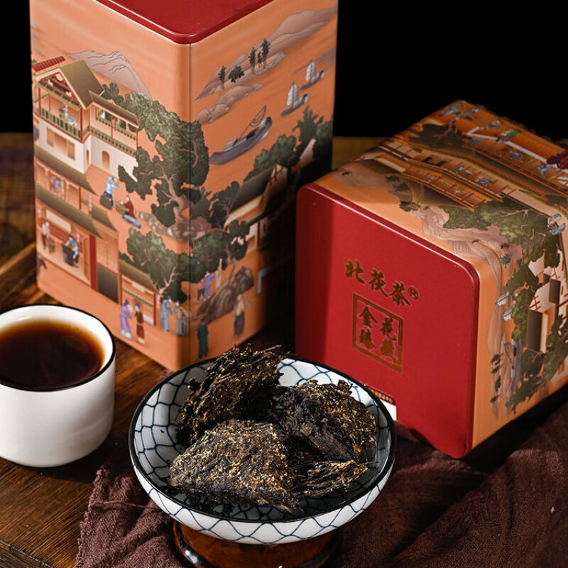 Vileri Black Tea Shaanxi Official Tea Jingyang I Fu Tea Xi'an Specialty Old Brand Bei Fu Tea Handmade Classic 1000g