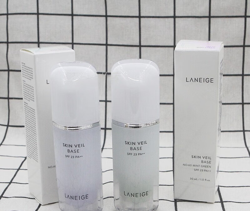 LANEIGE Snow Silk Cream SPF23 30ml 40# Purple 60# Green SPF25 Sunscreen Primer 60# Green SPF25