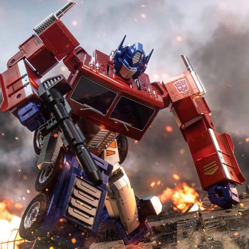 Lesen Robot Automatic Transformation Optimus Prime Elite Edition Programming Intelligent Robot Transformers Toy Gift for Boys and Children HR-30 Optimus Prime Elite Edition