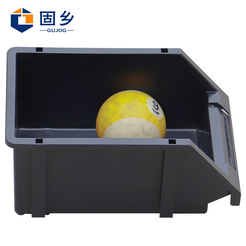 Guxiang anti-static parts box tested qualified oblique box material box set vertical parts box combined plastic component box turnover box shelf classification storage box (support pillar included) F1 oblique box 180*120*80mm