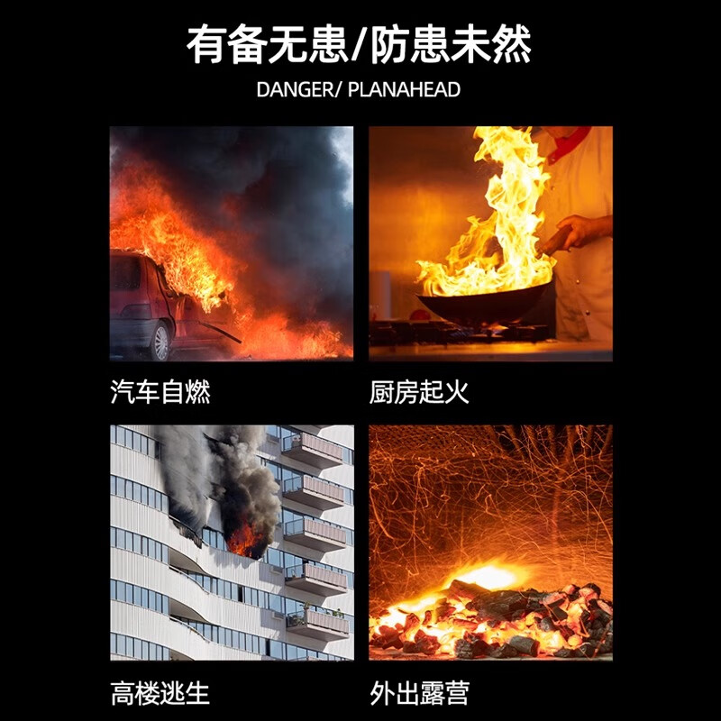 Minggu fire extinguishing blanket 2m 2m bagged fire extinguisher for kitchen fire escape fire blanket fiberglass emergency fire extinguishing blanket