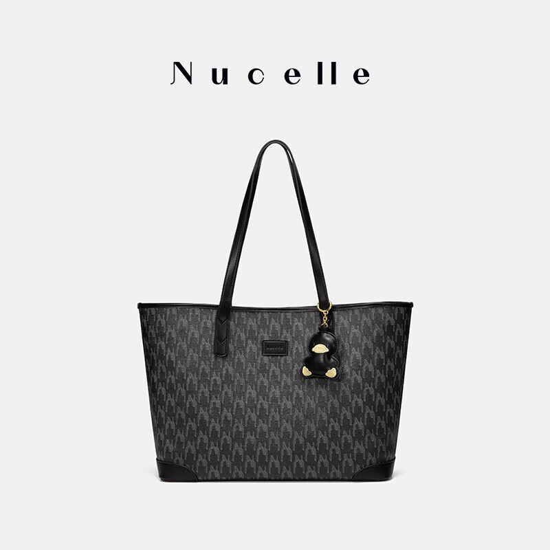NUCELLE Shen Yue same bag women's 2025 duck tote bag large capacity commuter shoulder bag birthday New Year's Day gift