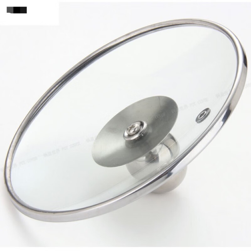 Enshousu glass pot lid C-shaped tempered lid transparent thickening household steamer soup pot electric pot casserole lid step pot universal 16.0cm pot lid diameter