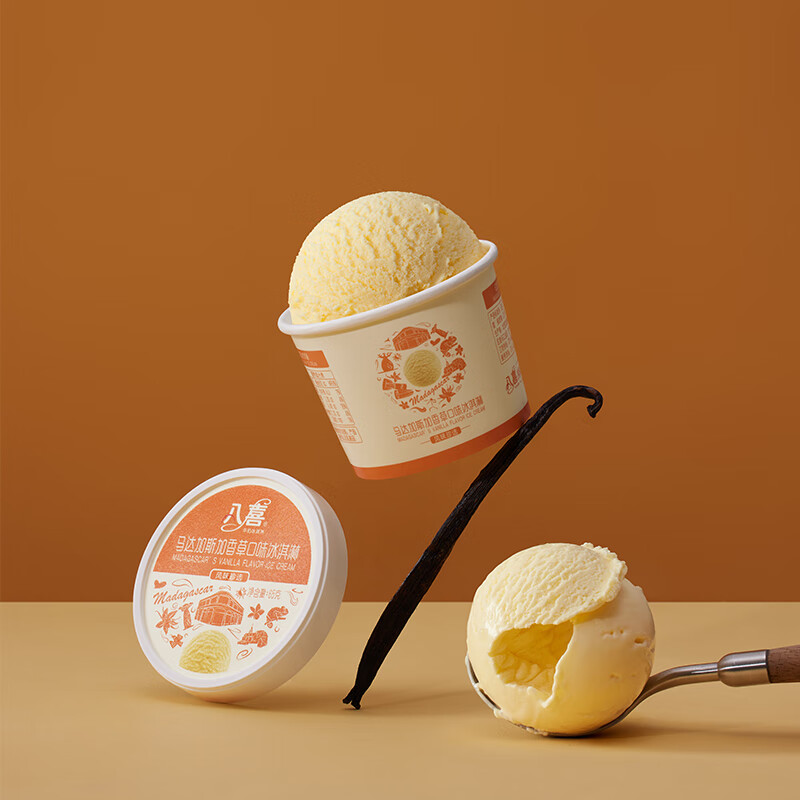 Baxi Ice Cream Treasures 6-in-1 Mixed Flavors 65g*6 Cups Family Pack Cup Combination Ice Cream