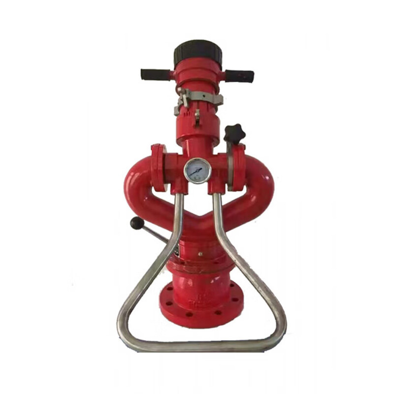 PS30-50 fire monitor DC water mist dual-purpose three-speed adjustable flow rate fixed fire water monitor PS8_50W-D red