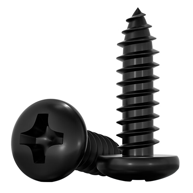 Fengji national standard black 304 stainless steel cross round head self-tapping screw pan head black zinc plated black MM2M3M4M5M6 Add to favorites and purchase Follow our store Automatic priority delivery