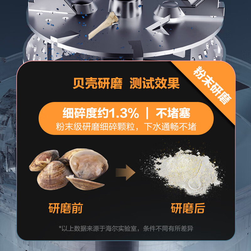 Haier smart kitchen waste disposer under sink kitchen food grinder kitchen household fine grinding LD600-T1