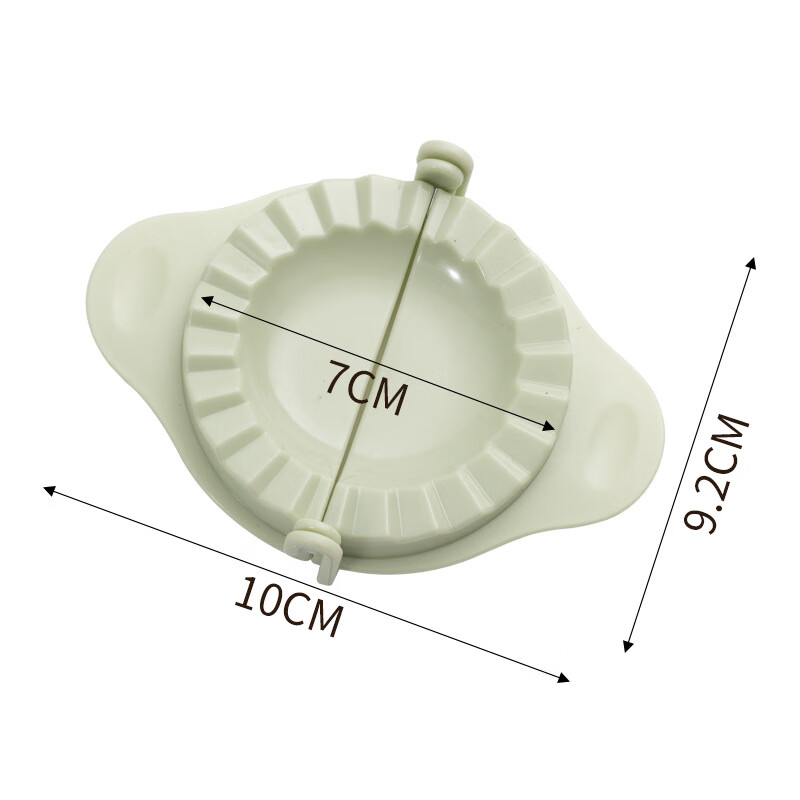 Jingkodi Dumpling Making Dumpling Wrap Creative Dumpling Mold Dumpling Making Machine Kitchen Gadget Dumpling Box Nordic Green Dumpling Maker 1 Pack