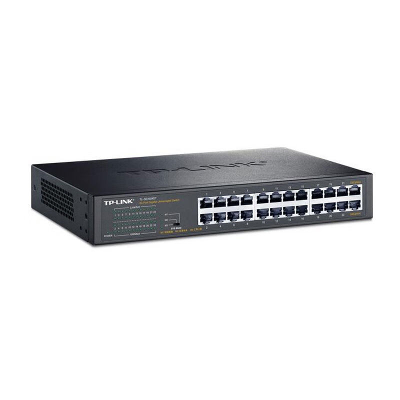 Pulian Pulian (TP-LINK) Pulian TPLINK Pulian 16-port Gigabit switch 24-hole network cable splitter shunt monitoring network SG1024DT SG2016D16 Gigabit exchange can be mounted on the rack