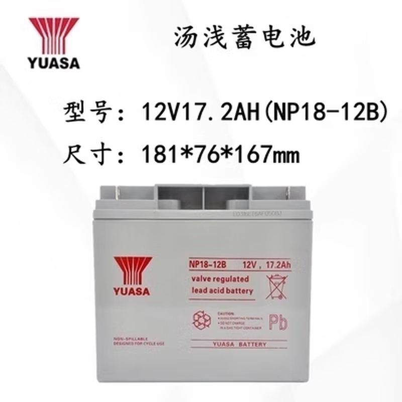 YUASA Yuasa battery NP-12V200A100A65A40A38A24A18A17.2A7.5A 12V1.2AH