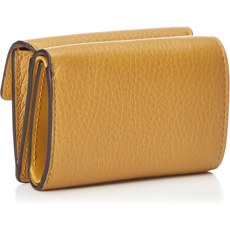 FURLA women's wallet storage card storage cash compartment storage coin pocket textured leather gift for girlfriend GIRASOLE i (1007-BG700) ONE SIZE