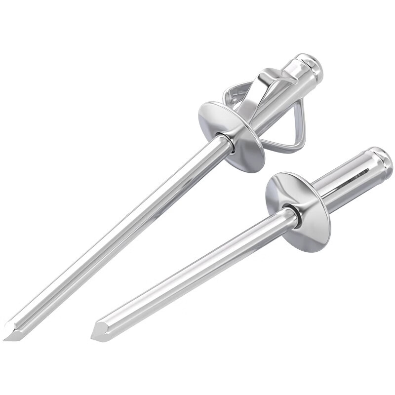 Tianzhuo Hardware National Standard All-Aluminum Lantern Core Blind Rivets Large Brim Pull Rivets Three-claw Pull Rivets for Automotive 3.2*14 10 pcs