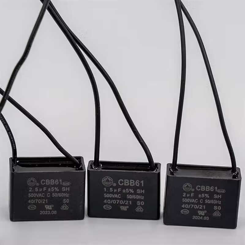 Wufeng CBB61 capacitor is suitable for home appliances, new energy vehicles, motors and other industries. Spot 5UF