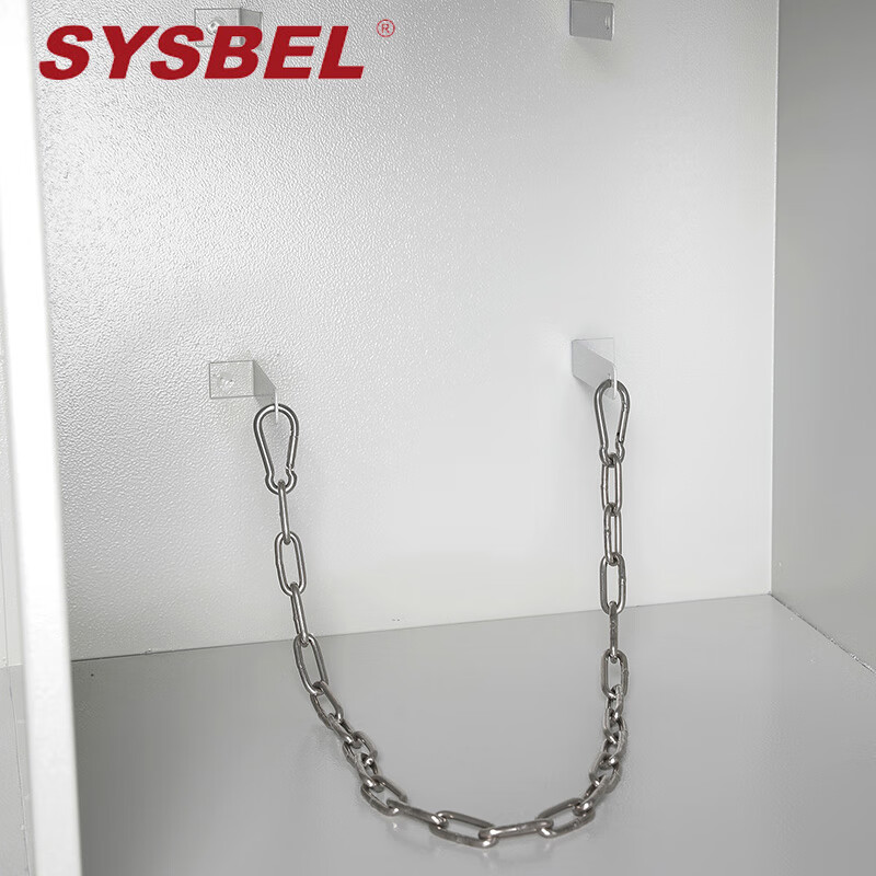 Sisbell WA920450Y emergency equipment cabinet emergency tool equipment storage cabinet PPE cabinet with window glass/45gal/170L WA920450 gray emergency equipment cabinet double door (with glass)