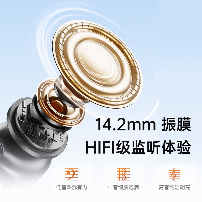 Royy live broadcast monitoring wireless earphones, anchor pk dedicated wireless sound card ear return, live broadcast directional sound transmission professional stereo dedicated hanging neck earphones