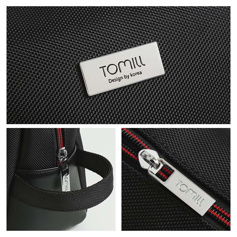 ToMill Toiletries Bag Men's Travel Toiletries Storage Bag Business Waterproof Travel Portable Bath Bag Large Capacity Gentleman-Navy Blue