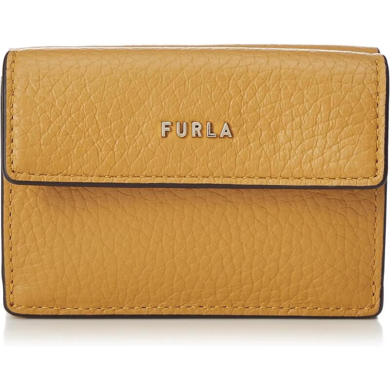 FURLA women's wallet storage card storage cash compartment storage coin pocket textured leather gift for girlfriend GIRASOLE i (1007-BG700) ONE SIZE