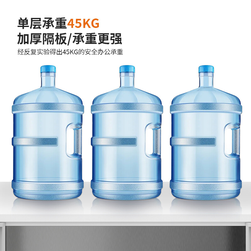 Yuwei Office File Cabinet File Storage Cabinet Iron Cabinet Through Glass Cabinet TW-TBWJG 850*390*1800mm Desk