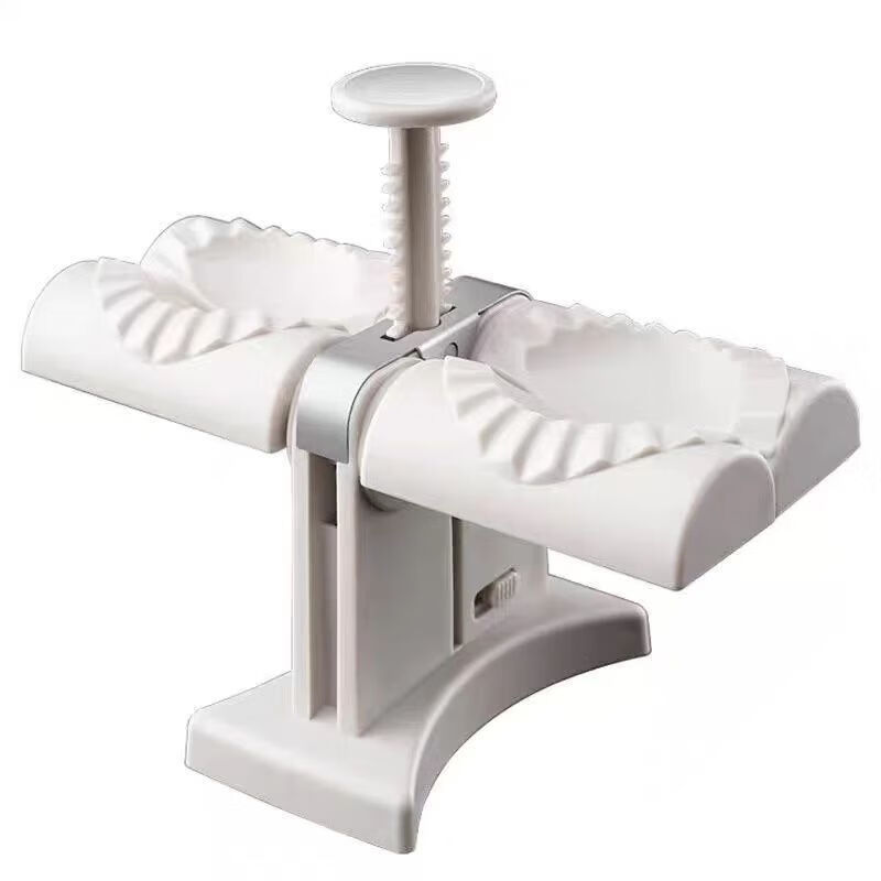Miaopule's new fully automatic German pressed double-headed dumpling artifact household dumpling lazy mold automatic small double-headed dumpling making machine packs 2 pieces with one press
