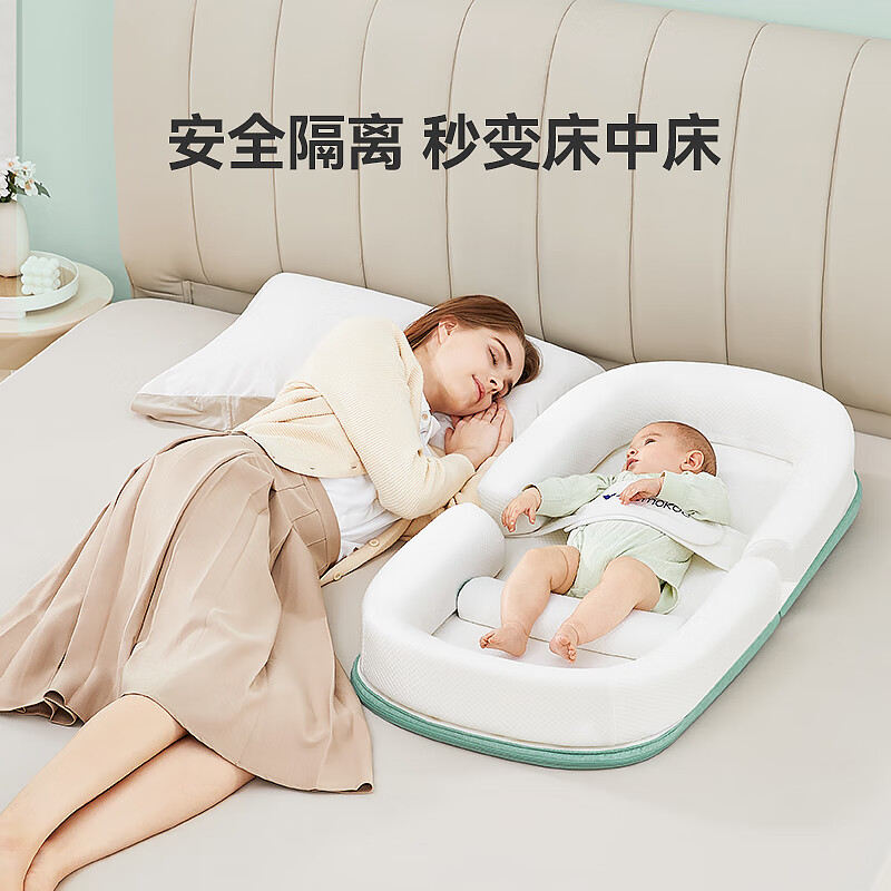 ABCMOKOO baby anti-vomiting slope pad, anti-choking milk pillow 0-3 years old newborn nursing pillow-PROMAX Promise model