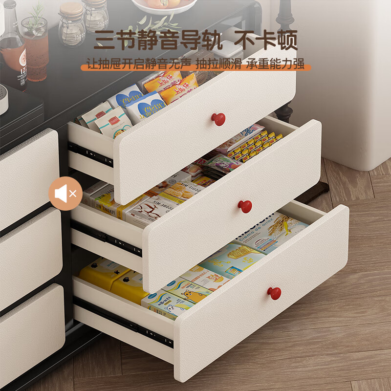 Heguan slate dining table for home modern minimalist restaurant small apartment wall-mounted multi-functional rotating telescopic folding dining table 1.2m sideboard (B type 30 thick) + dining table