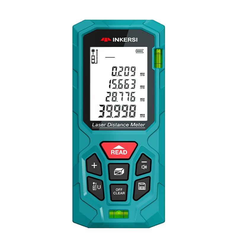 INKERSI voice charging laser range finder 100 meters high-precision electronic ruler infrared measuring room meter millimeter accuracy KE100A
