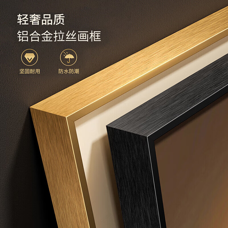 Ji Jian Ji Starry Sky Living Room Decorative Painting Abstract Light Luxurious High-level Mural Floor Painting Simple Sofa Background Wall Hanging Painting