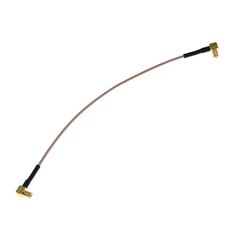 DCKR RF radio frequency connection cable MCX-J male to MCX-K female cable coaxial cable MCX-JJ adapter feeder MCX-JW to MCX-JW 0.3m