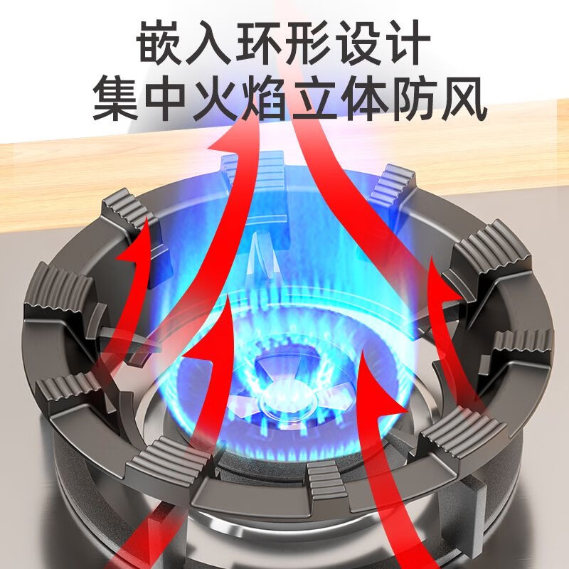 Suitable for Vantage poly fire windproof hood gas stove wind shield energy-saving ring stove household gas stove anti-slip bracket holder 4-claw universal upgrade double anti-slip/polymer section