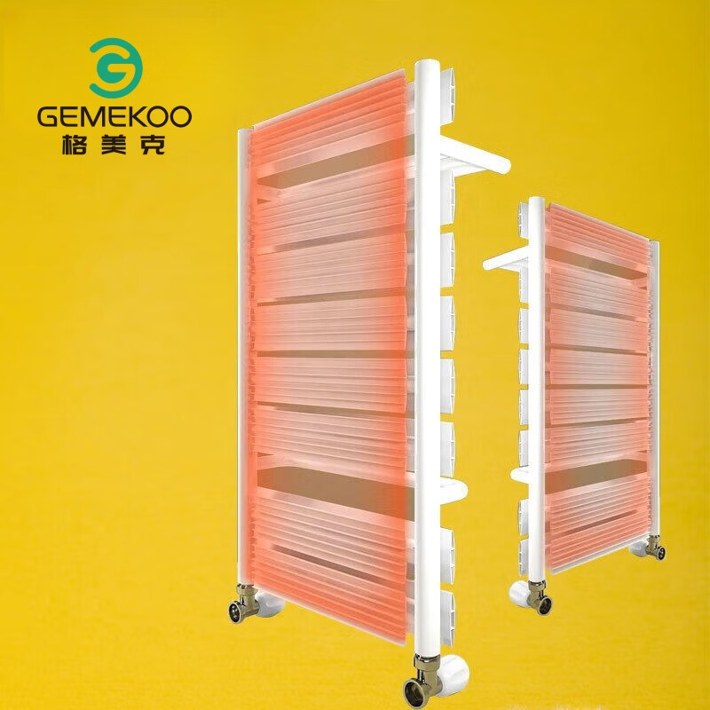 Gemeike radiator copper aluminum bathroom small basket bathroom radiator household water heating wall-mounted bathroom basket Roman white 400*600